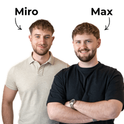 Miro Flemke und Max Pätkau